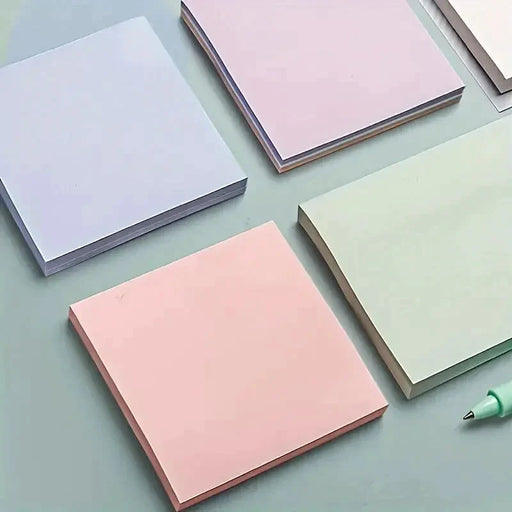 100 Sheets, Morandi Five-color Integrated Square Sticky Notes, Morandi Color Sticky Notes shopmartdeals