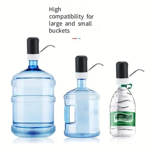 1pc Mini USB Rechargeable Portable Water Pump Household Device Electric Hand Press Automatic Drink Water Dispenser shopmartdeals